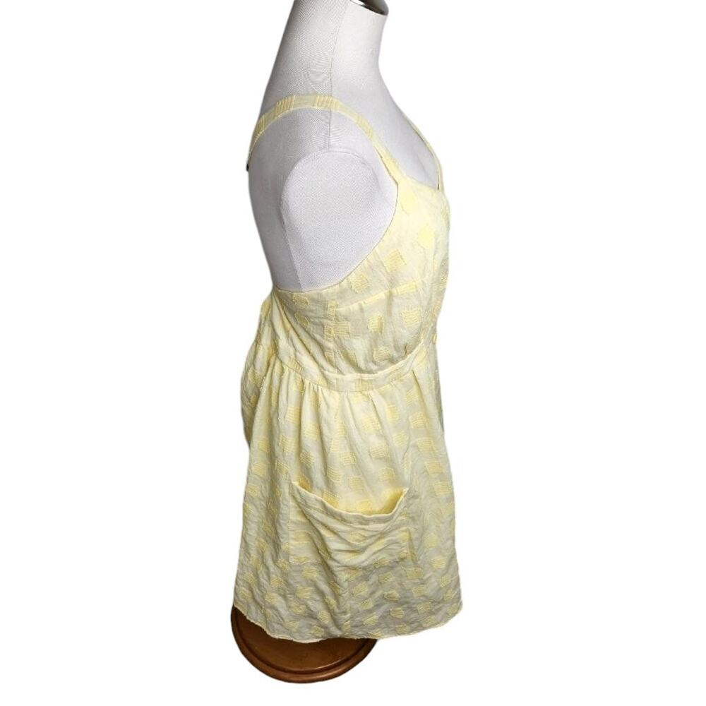 ModCloth Pale Yellow Button-Front Sundress - Picture 7 of 11